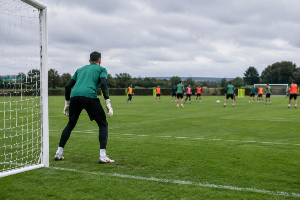 Shea Charles e o goleiro Pierce Charles integram a seleção da Irlanda do Norte.